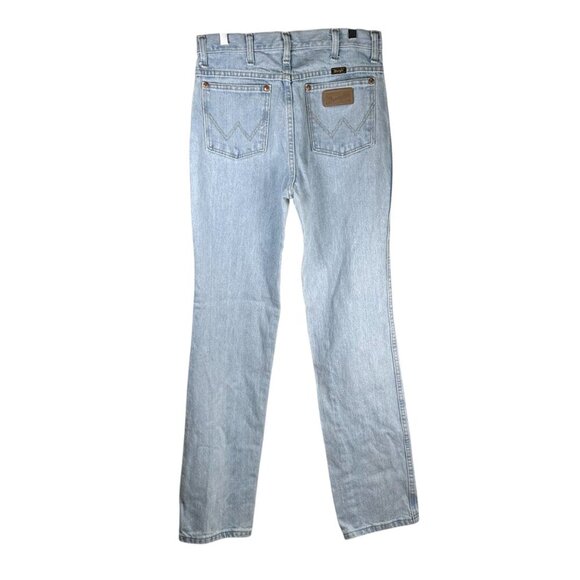 Wrangler 30x34 Light Wash Jeans Western Work Outdoor Business - Picture 2 of 6